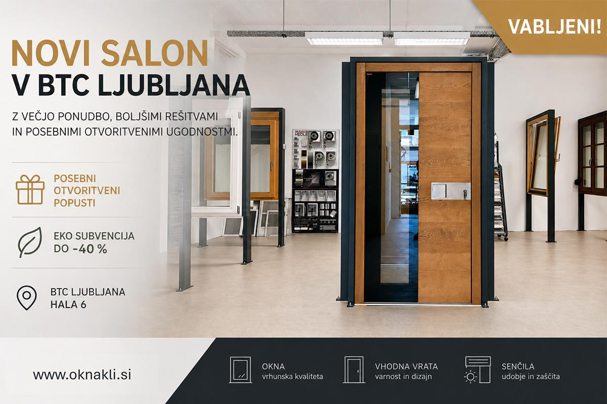 Novi salon v BTC Ljubljana